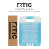 RTIC Refreezable Reusable Cooler Ice Packs Cold Ice Chest Pack