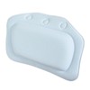 BUGUUYO PVC Bath Pillow Suction Cup Spa Bathtub Cushion for