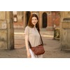 Gusti Auna Leather Shoulder Bag Brown Leather, brown