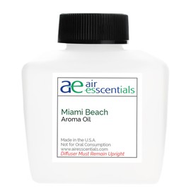 Miami Beach Aroma Oil, Essential Oils Blend for Diffusers & Scent Machines, Fresh Cologne Scent with Citrus & Musk Notes, Aromatherapy, Cold Air Diffuser Compatible, 100 mL