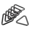 sourcing map Pack of 20 Triangle Ring Buckles 1.5 Inches