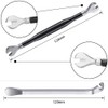 Kigauru 6pcs Bicycle Spoke Wrench Nickel Plated Process Tool Steel