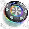 Bluetooth Shower Speaker, Portable Wireless Speaker with Time Display, 2025