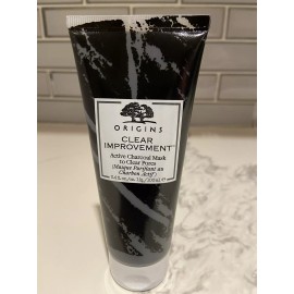 ORIGINS Clear Improvement Active Charcoal Mask to Clear Pores 3.4 oz NEW FREE SH