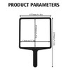 Dzxin Magnifying Glass for Reading, 3X Handheld Magnifier Lightweight Rectangular