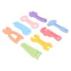 8Pcs Silicone Baby Teether Toys Soothe Babies Sore Gums Soft