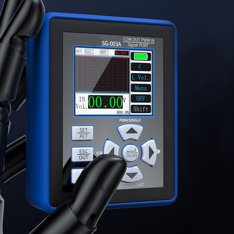 PWM Signal Generator Adjustable Hand Held Process Calibrator for Electrically