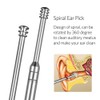 8 Pcs Ear Pick Earwax Removal Kit, Geengle Ear Cleansing