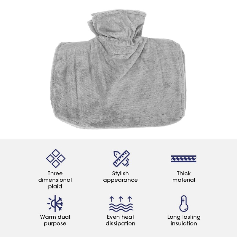 Hot Water Bag Large Capacity Detachable Water Injection Hot Water