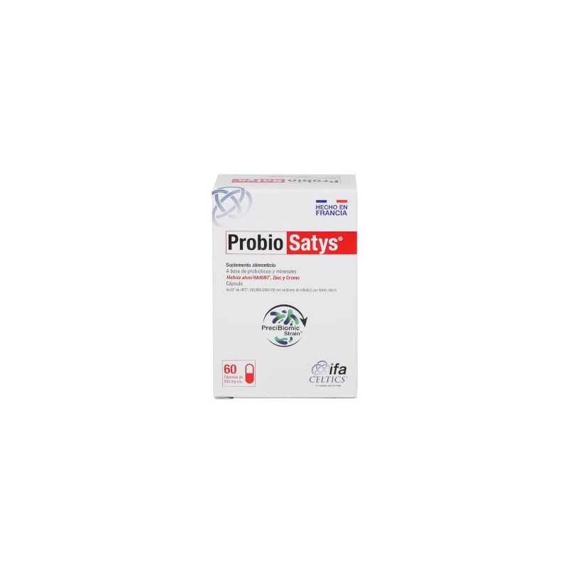 Probiosatys (Probióticos y Minerales) Suplemento Alimenticio - Caja con 60