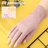 Kingsie Women's Fingerless Gloves, Half Finger Gloves, UV Protection, Fingerless,