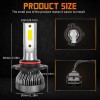 AUIMSOCO 9005 9006 H11 LED Headlight Fog Light Kit High
