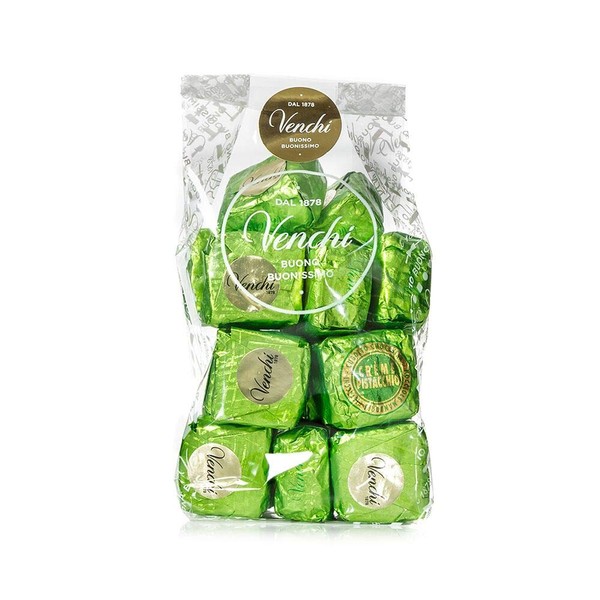 Venchi Chocoviar Pistachio Chocolate in Gift Bag 15 Count