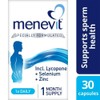 Menevit Pre-Conception Sperm Health Multivitamin with Vitamin C, Zinc, Lycopene