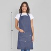 Mellow Buff Chef ApronS, Recycled Cotton Kitchen Apron with an