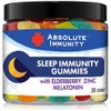 Absolute Immunity - Gomitas para dormir de zinc y saco