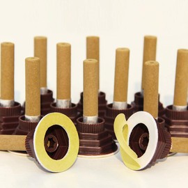 Moxa Sticks - Mini rollo de moxibustión de ajenjo Artemisia AiJiu de alta pureza 40: 1 (60 unidades/caja)