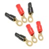 CHILDWEET Enhance Your Audio Experience 3 Pairs Brass Terminal Blocks