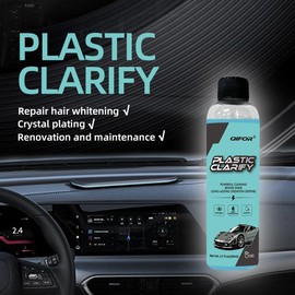 QIFOR Waterless Spray Wax: Plastic,Rubber,Leather Cleaner 200ML-All-in-One Detailer for Car Interiors & Exteriors with Hygienic Protection Surfaces:_1 bottle