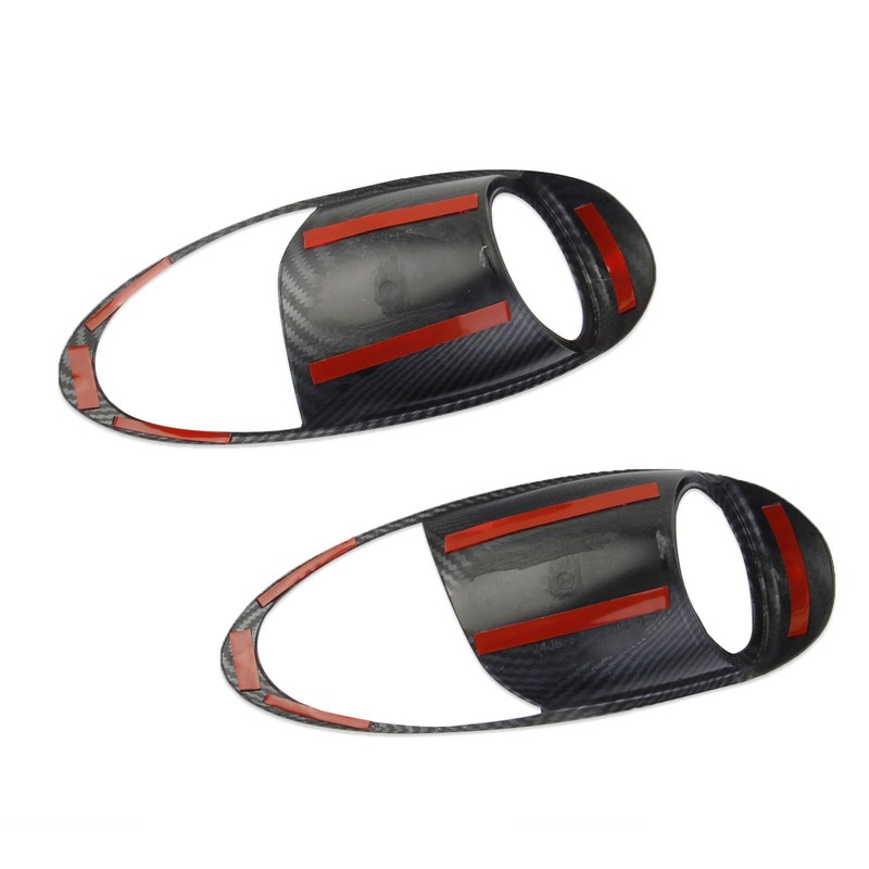 Fewshaw Carbon Fiber Style Inner Door Handle Cover Air Outlet