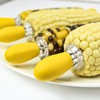 Wonlooker 16Pcs/8 Pairs Corn Holders, Stainless Steel Corn Cob Holders,
