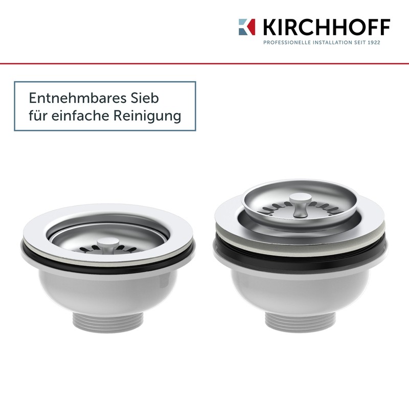 KIRCHHOFF 98835240 Strainer Basket Valve Diameter 114 mm 1½ Inch
