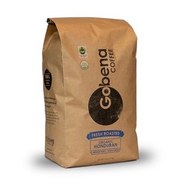 5lb Fair Trade Organic Certified Honduran Medium Roast Whole Bean, 100% Arabica Specialty Coffee, 80 ounces, 5 pounds, Bulk Coffee