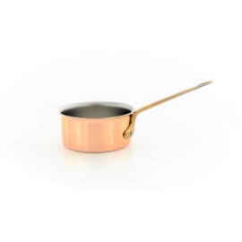 Matfer Bourgeat Mini Copper Sauce Pan, 9 oz