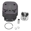 48mm Cylinder Piston Kit Cylinder Piston Circlip Set Garden Chainsaw