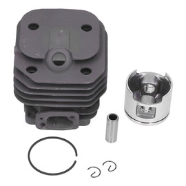 48mm Cylinder Piston Kit Cylinder Piston Circlip Set Garden Chainsaw Replacement Parts for Husqvarna 61