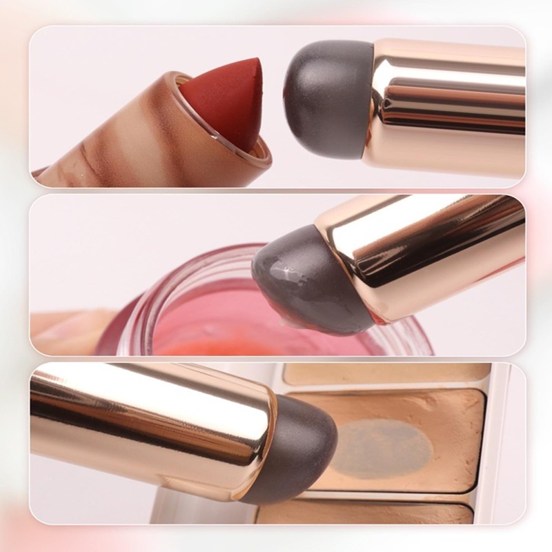 ZHEJIA Lipstick Brush, 2 Pieces, Soft Lipstick Lip Brush, Makeup