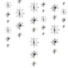 Snowflake Party Streamer Decoration Hanging Winter Snowflake Party Streamer Banner