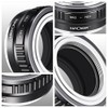 K&F Concept M42 to Sony E Adapter, Copper Manual Lens