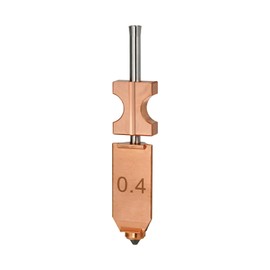 for Flashforge AD5X Nozzle, Tungsten Carbide 3D Printer extruder hotend, Compatible with Flashforge AD5X 3D Printer, High Wear-Resistant Hotend Nozzle Replacement Parts (0.4mm)