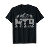 MTB Mountain Bike Bicycle Mountain Biking Biker Gift T-Shirt