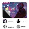 CREATCABIN 4Pcs Debit Card Sticker Credit Card Skin Cyberpunk Personalizing