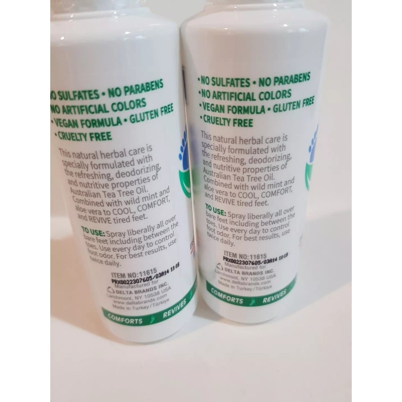 Lucky Super Soft 2x Natural Foot Spray Odor Eliminator Athlete