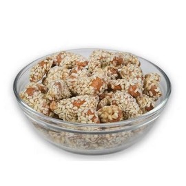 Sesame Seasoned Cashews, Whole Nut Mix, Low Carb Keto Friendly Snack Snacking Food Treat, Nice 8oz Bag, 2 Pack