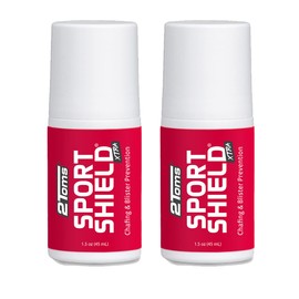 2Toms SportShield para ella – Prevención de rozaduras y ampollas, impermeable, para frotar muslos, pies, fricción de la piel y protección contra rozad