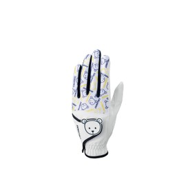 Callaway Glove BEAR DUAL WMS WHT/NVY 19 24 (19 cm for both hands) White/Navy Women's