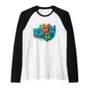 Degu Squad Graffiti Style Raglan Baseball Tee