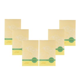 FloralSimplicity Lemon Poundcake Scented Sachets Pack of 6, Everyday - Long-Lasting Scented Bags, Home Fragrance, Air Freshener & Deodorizer for Closet, Room, Drawer, or Cars, Made in USA