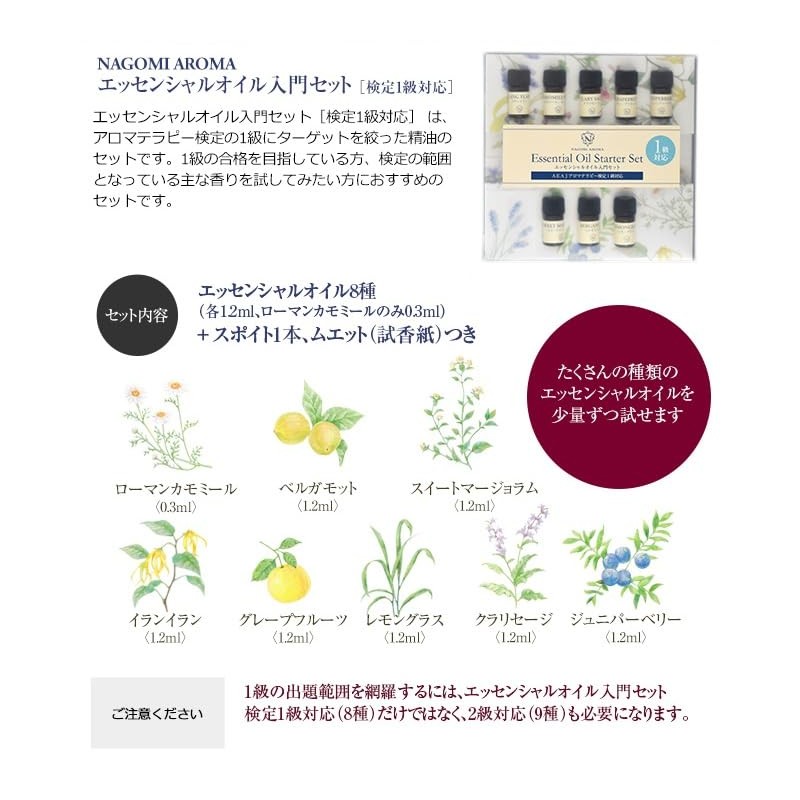 AEAJ Aromatherapy Testing, Aroma Testing, Class 1 Compatible, Essential Oils,