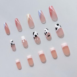 Press-On Nail Set with Wear Tool – 144 Square False Nails in Various Sizes for a Perfect Fit, Easy Application & Long-Lasting, Salon-Quality Results at Home.