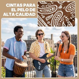 QICHEN 6pzs Diademas Deportivas, Bandas para el Cabello, Diademas Ejercicio para Mujer Yoga,Paquete de 6 Diademas Anchas para Mujer,Diadema Elástica S
