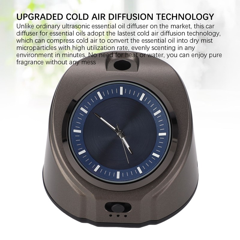 Waterless Car Diffuser for Essential Oil Portable Air Freshener USB