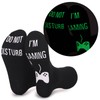 Do Not Disturb I'm Gaming Socks Novelty Gamer Socks Funny
