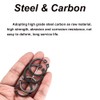 Snap Rings Assortment Set, 480PCS Carbon Steel C-Circlip External Retaining