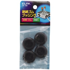 Elpa GB-19H Rubber Bushing Wiring Cable Protection Pack of 4