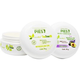 NaturalDry - Desodorante de Pies con crema de pies